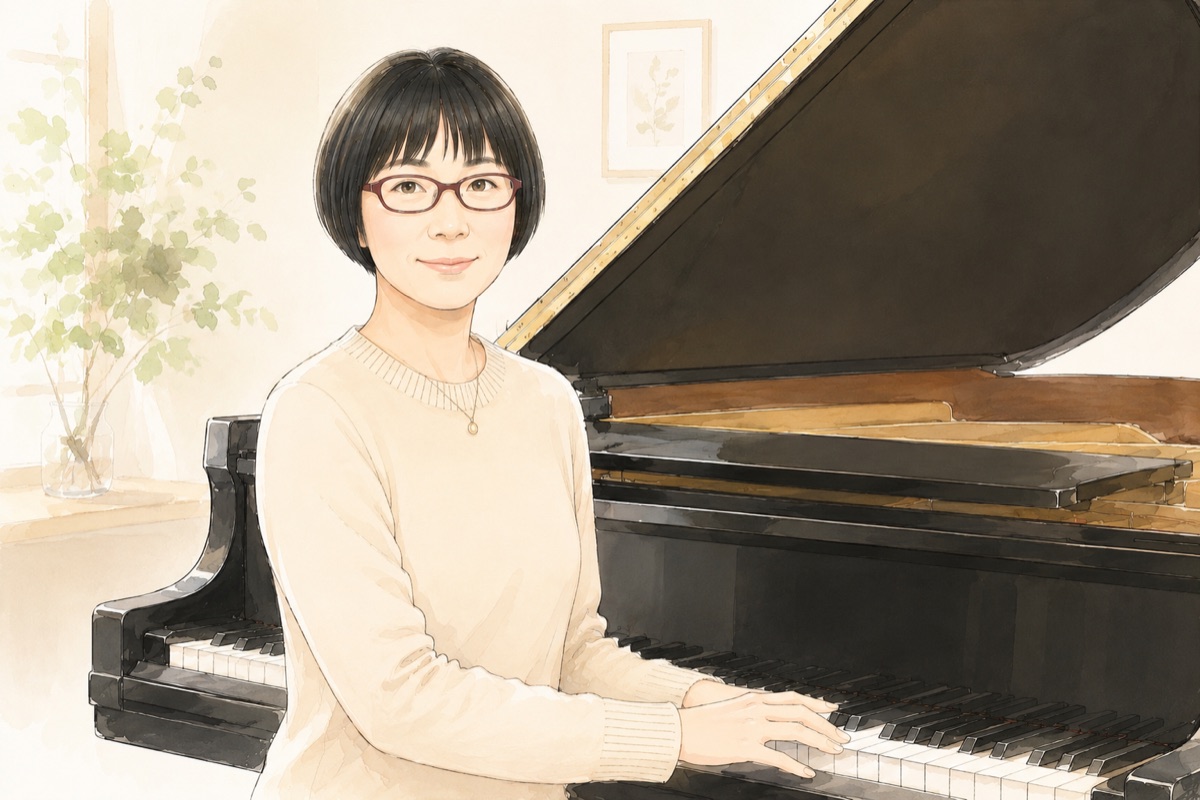 てらだピアノ教室の先生